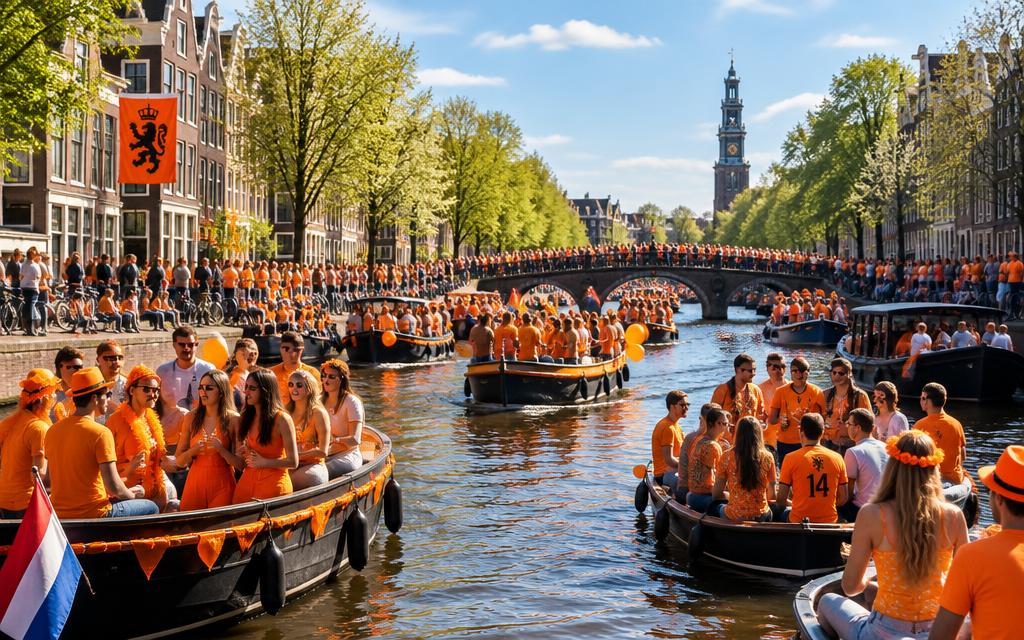 King's Day Amsterdam in Amsterdam