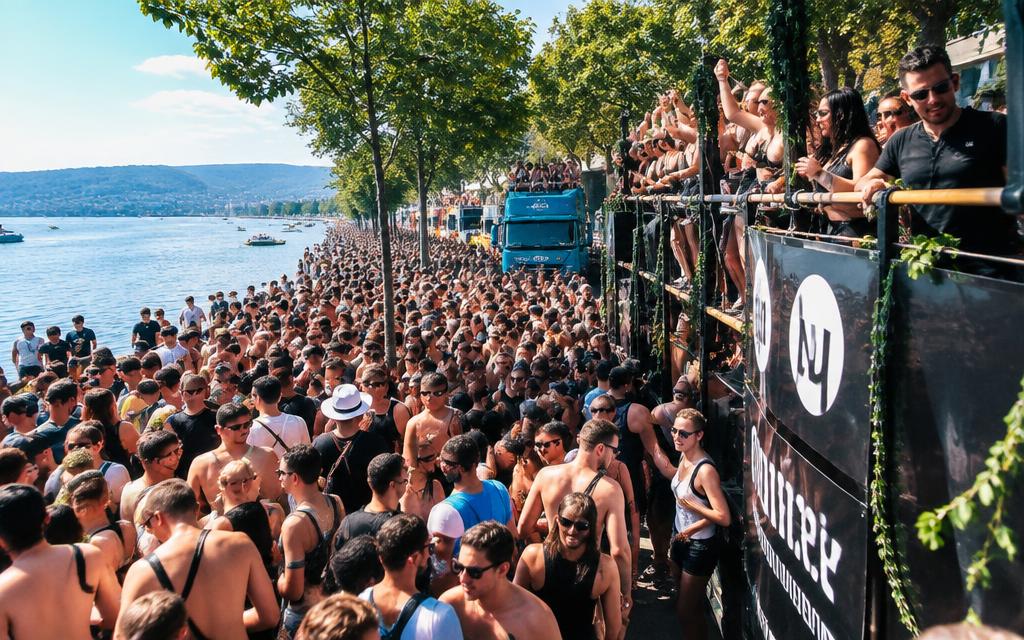 Street Parade Zürich in Zürich