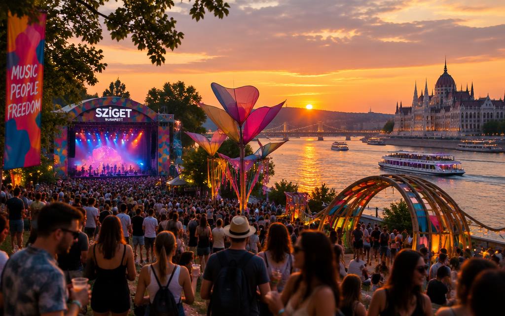 Sziget Festival in Budapest